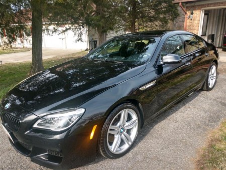 BMW 650i Gran Coupe lease takeover car Washington DC